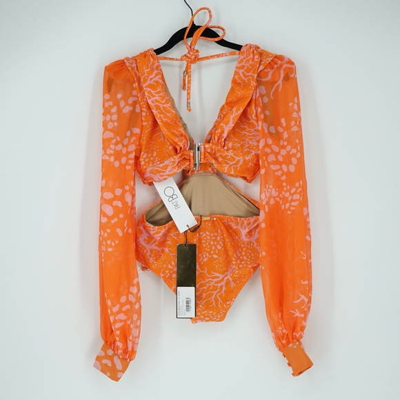 PatBO Coral Cut-Out Bodysuit - Picture 13 of 16